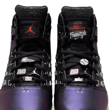 (Men's) Air Jordan 17 Retro DB x Zach Rumbaugh "Doernbecher" (2026) [IO7684-921] Sneakers in Purple | FOOT NINJAS {14}