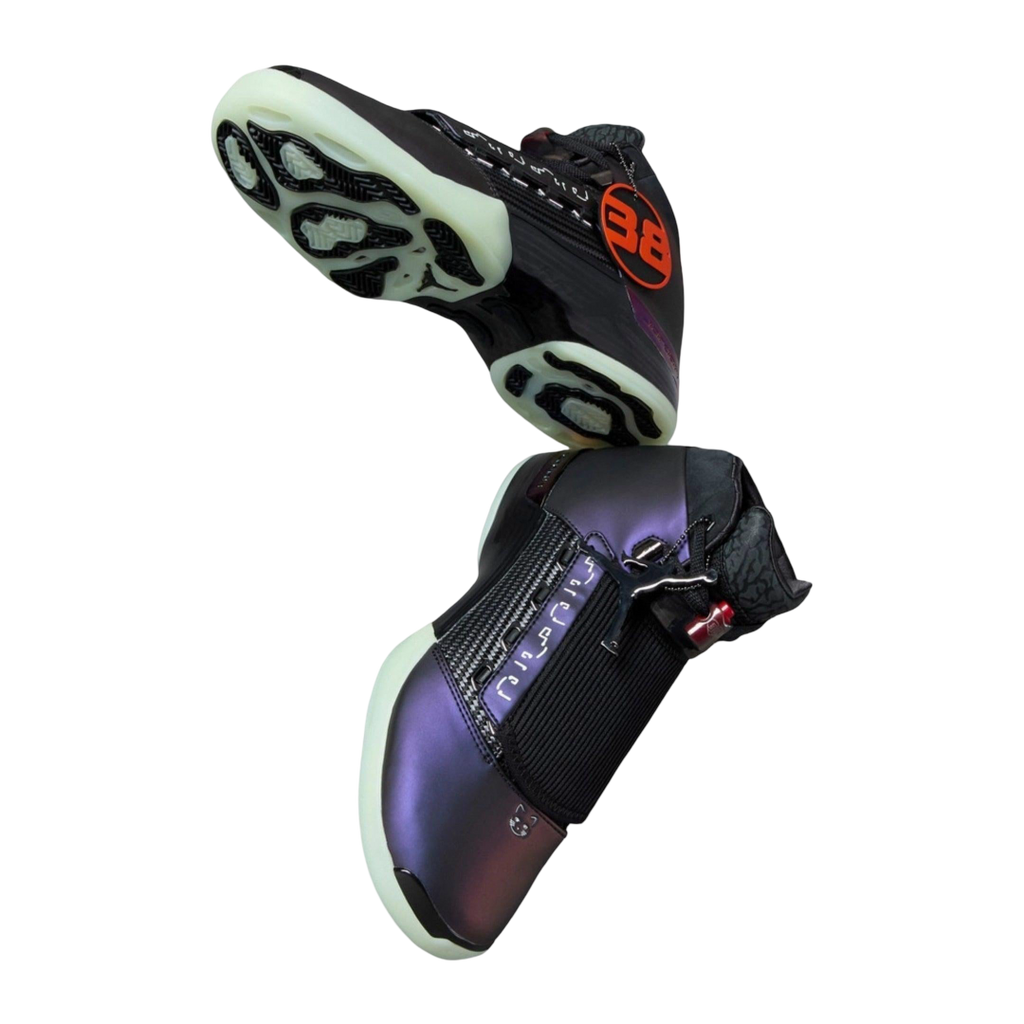 (Men's) Air Jordan 17 Retro DB x Zach Rumbaugh "Doernbecher" (2026) [IO7684-921] Sneakers in Purple | FOOT NINJAS {4}