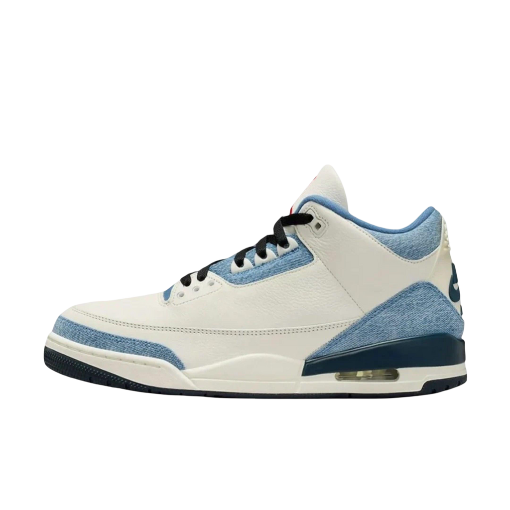 (Men's) Air Jordan 3 Retro x Levi's "All-Star / Ocean Fog Denim" (2026) [IR0912-400] Sneakers in Beige | FOOT NINJAS {1}