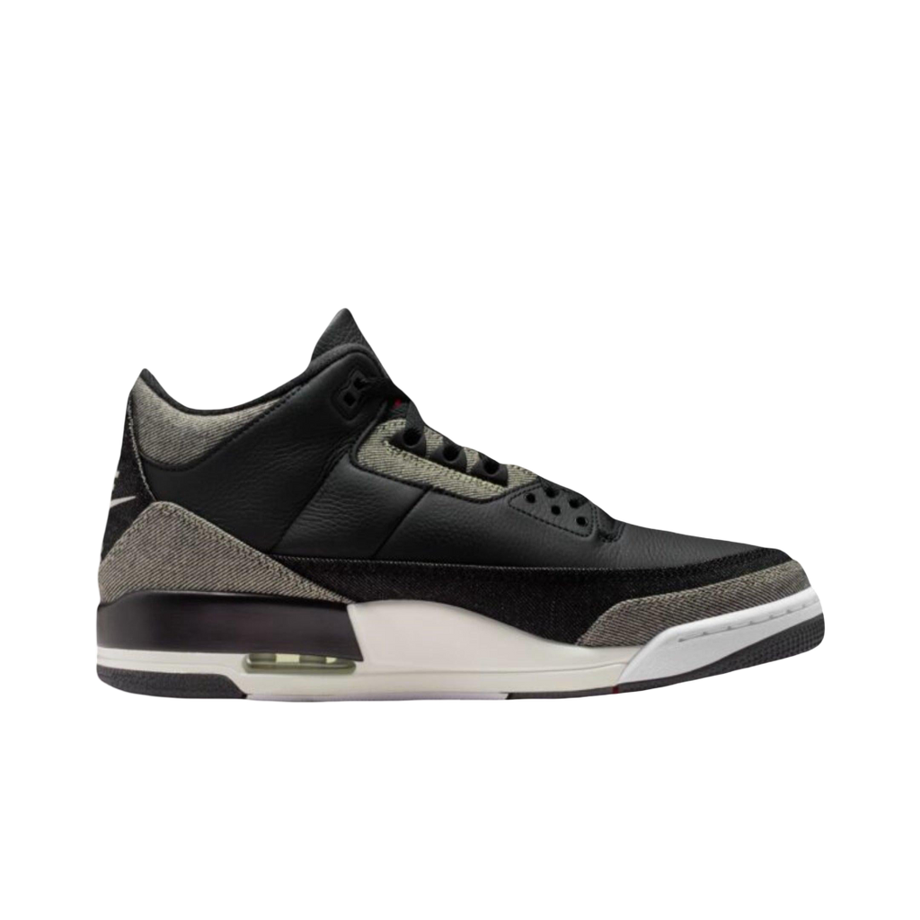 (Men's) Air Jordan 3 Retro x Levi's "Black Cement Denim" (2026) [IR0914-400] Sneakers in Black | FOOT NINJAS {2}