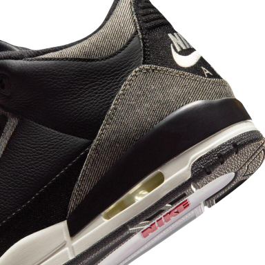 (Men's) Air Jordan 3 Retro x Levi's "Black Cement Denim" (2026) [IR0914-400] Sneakers in Black | FOOT NINJAS {10}