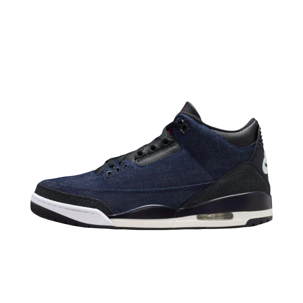 (Men's) Air Jordan 3 Retro x Levi's "Rigid Denim" (2026) [IH7959-400] Sneakers in Blue | FOOT NINJAS {1}