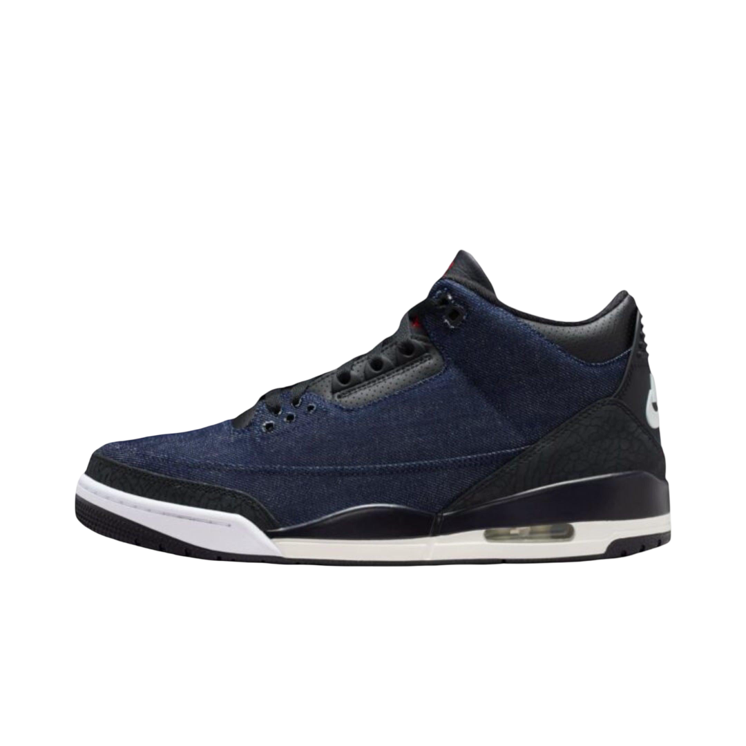 (Men's) Air Jordan 3 Retro x Levi's "Rigid Denim" (2026) [IH7959-400] Sneakers in Blue | FOOT NINJAS {1}