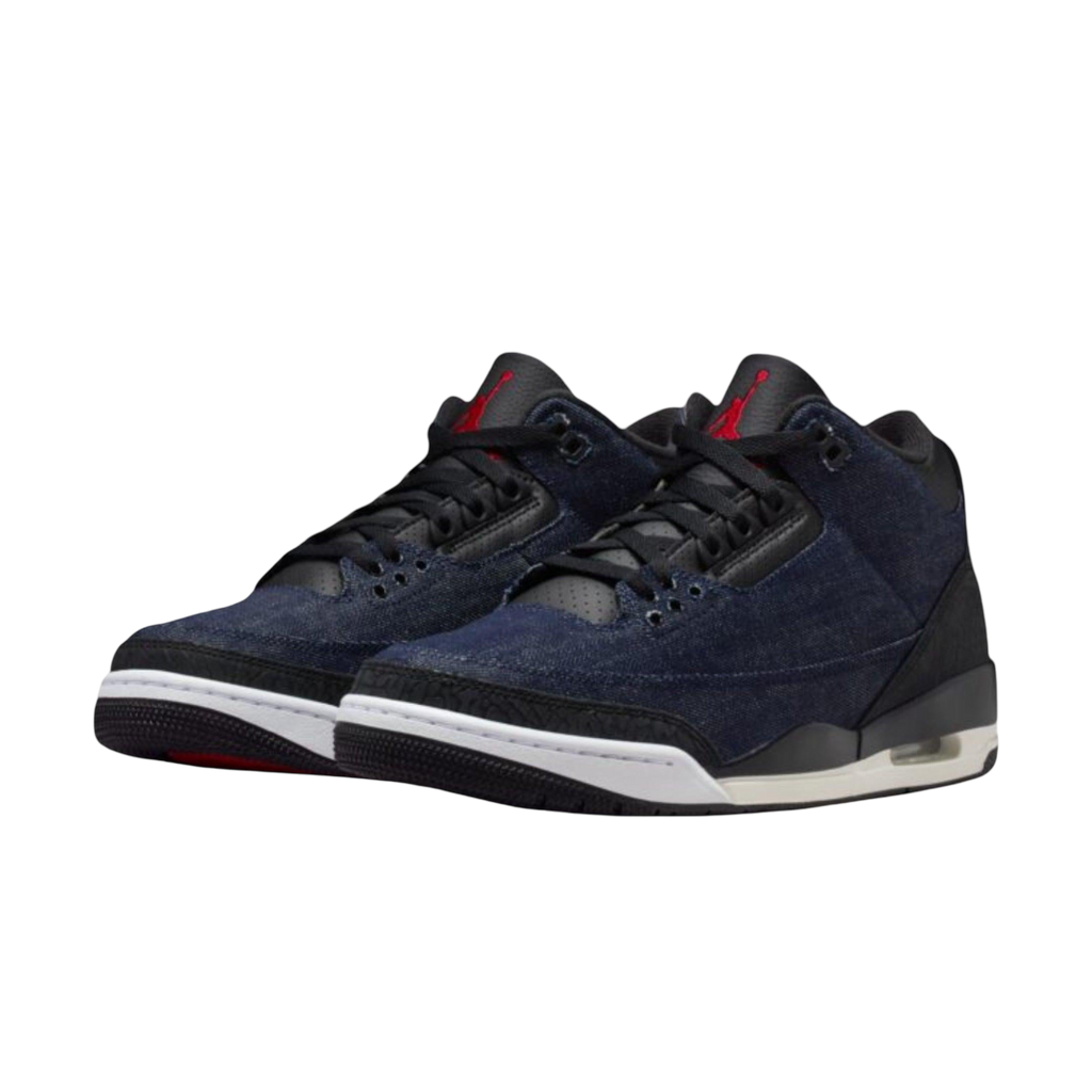 (Men's) Air Jordan 3 Retro x Levi's "Rigid Denim" (2026) [IH7959-400] Sneakers in Blue | FOOT NINJAS {3}