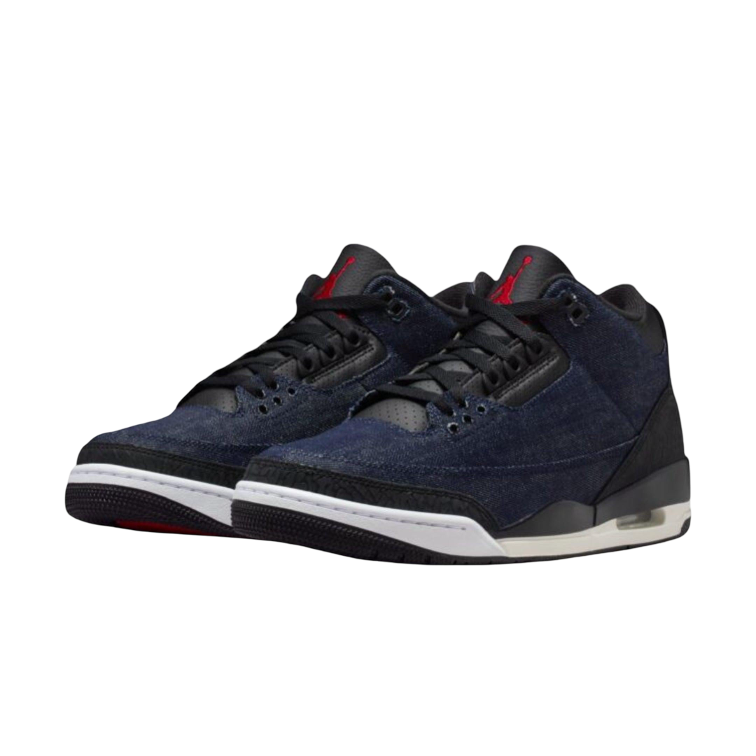 (Men's) Air Jordan 3 Retro x Levi's "Rigid Denim" (2026) [IH7959-400] Sneakers in Blue | FOOT NINJAS {3}