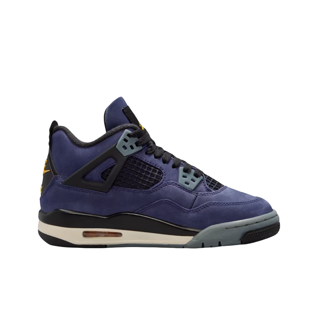 (GS) Air Jordan 4 Retro "Los Angeles Lakers / Lakeshow" (2026) [IB4171-500] Sneakers in Purple | FOOT NINJAS {2}
