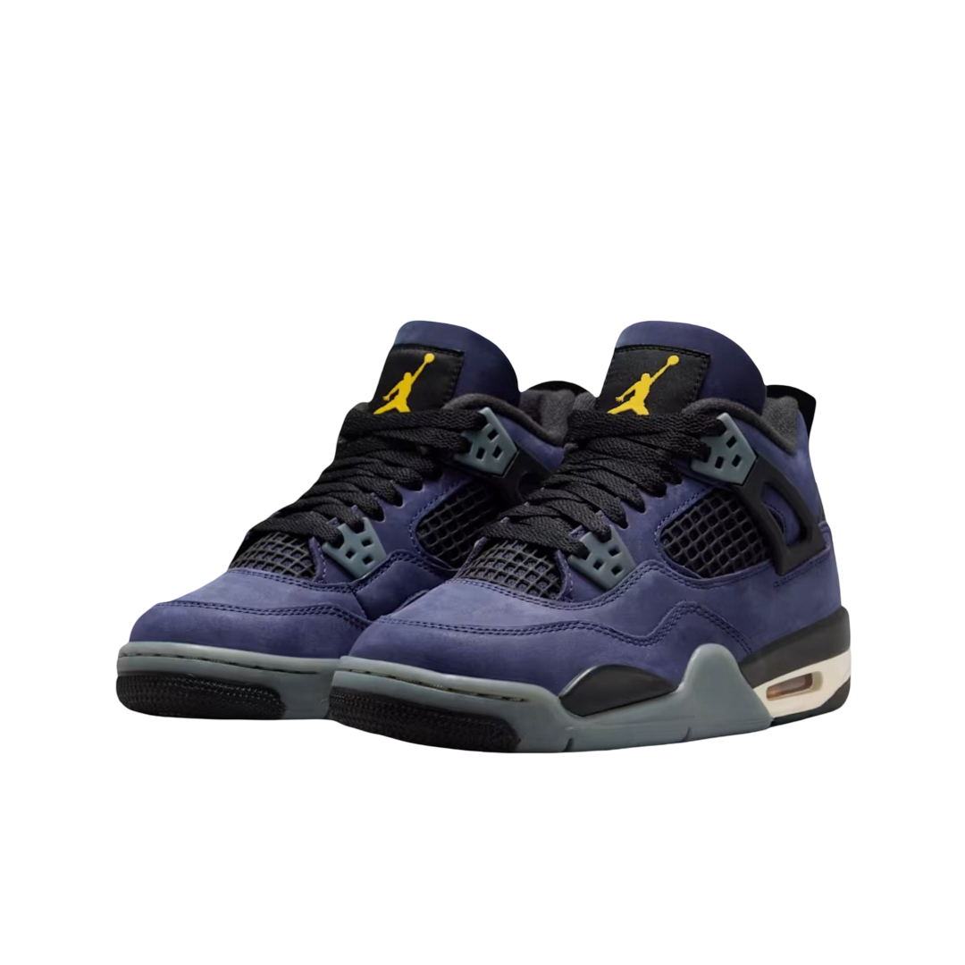 (GS) Air Jordan 4 Retro "Los Angeles Lakers / Lakeshow" (2026) [IB4171-500] Sneakers in Purple | FOOT NINJAS {3}
