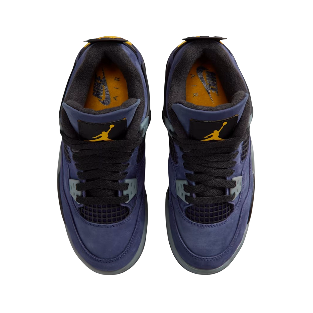 (GS) Air Jordan 4 Retro "Los Angeles Lakers / Lakeshow" (2026) [IB4171-500] Sneakers in Purple | FOOT NINJAS {4}