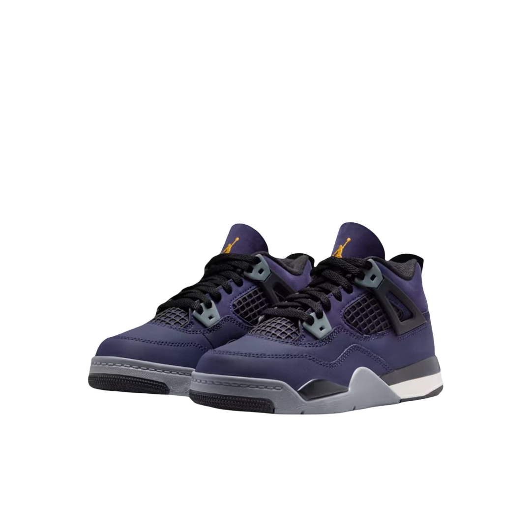 (PS) Air Jordan 4 Retro "Los Angeles Lakers / Lakeshow" (2026) [IB4388-500] Sneakers in Purple | FOOT NINJAS {3}