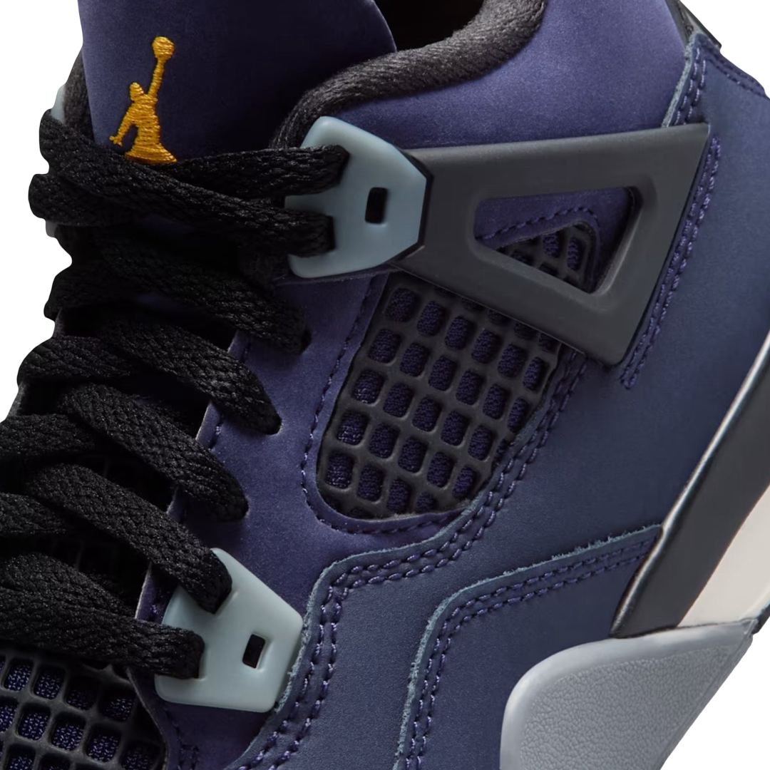 (PS) Air Jordan 4 Retro "Los Angeles Lakers / Lakeshow" (2026) [IB4388-500] Sneakers in Purple | FOOT NINJAS {7}