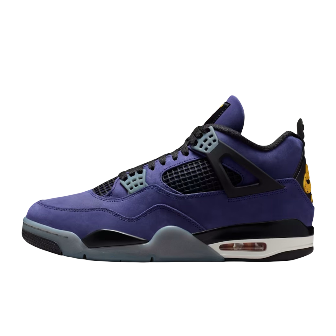 (Men's) Air Jordan 4 Retro "Los Angeles Lakers / Lakeshow" (2026) [FV5029-500] Sneakers in Purple | FOOT NINJAS {1}