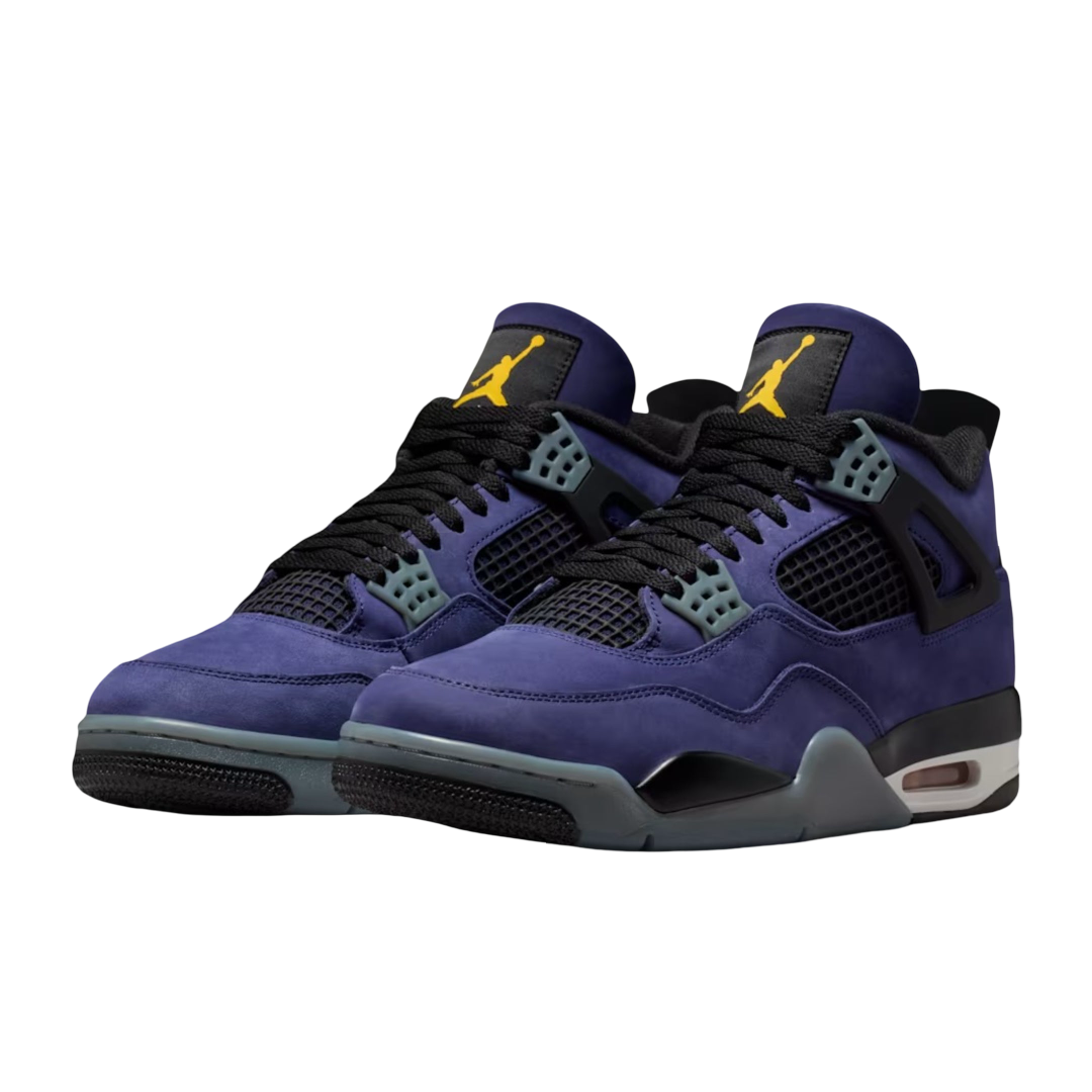 (Men's) Air Jordan 4 Retro "Los Angeles Lakers / Lakeshow" (2026) [FV5029-500] Sneakers in Purple | FOOT NINJAS {3}