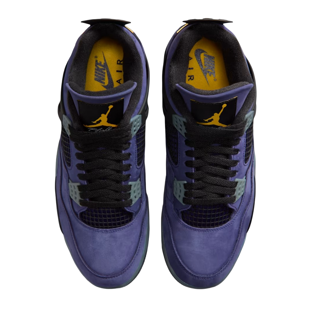 (Men's) Air Jordan 4 Retro "Los Angeles Lakers / Lakeshow" (2026) [FV5029-500] Sneakers in Purple | FOOT NINJAS {4}