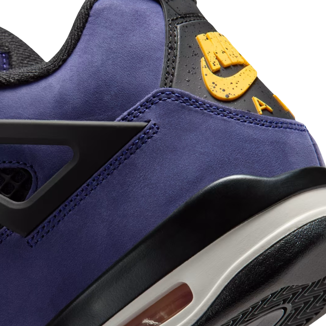(Men's) Air Jordan 4 Retro "Los Angeles Lakers / Lakeshow" (2026) [FV5029-500] Sneakers in Purple | FOOT NINJAS {8}