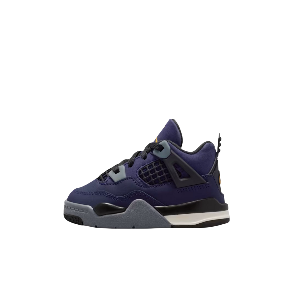 (TD) Air Jordan 4 Retro "Los Angeles Lakers / Lakeshow" (2026) [IB4387-500] Sneakers in Purple | FOOT NINJAS {1}