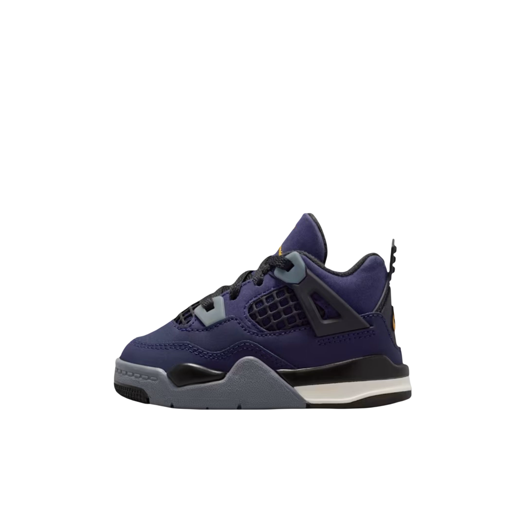 (TD) Air Jordan 4 Retro "Los Angeles Lakers / Lakeshow" (2026) [IB4387-500] Sneakers in Purple | FOOT NINJAS {1}