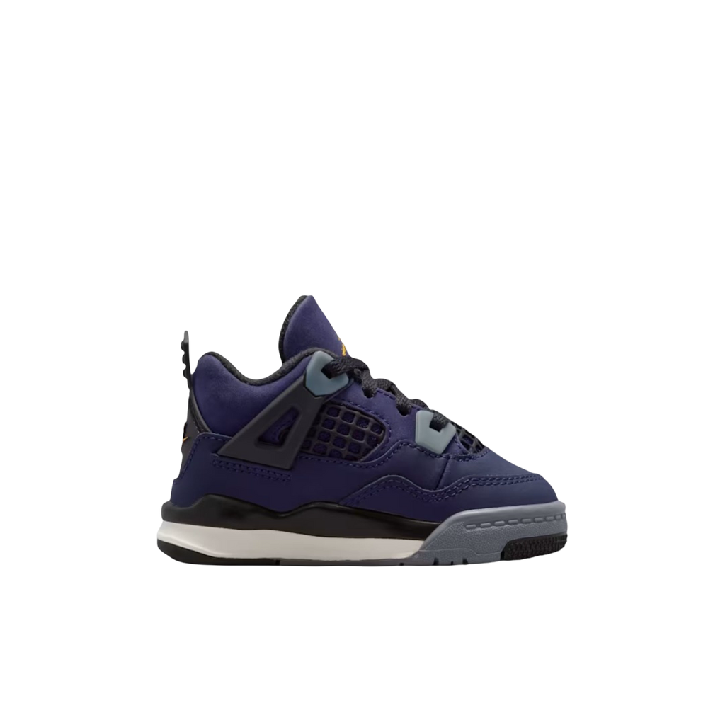 (TD) Air Jordan 4 Retro "Los Angeles Lakers / Lakeshow" (2026) [IB4387-500] Sneakers in Purple | FOOT NINJAS {2}