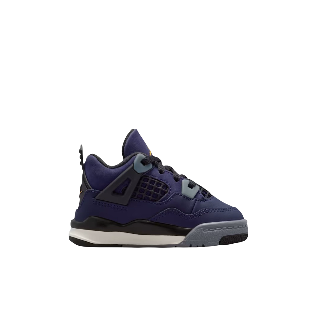 (TD) Air Jordan 4 Retro "Los Angeles Lakers / Lakeshow" (2026) [IB4387-500] Sneakers in Purple | FOOT NINJAS {2}
