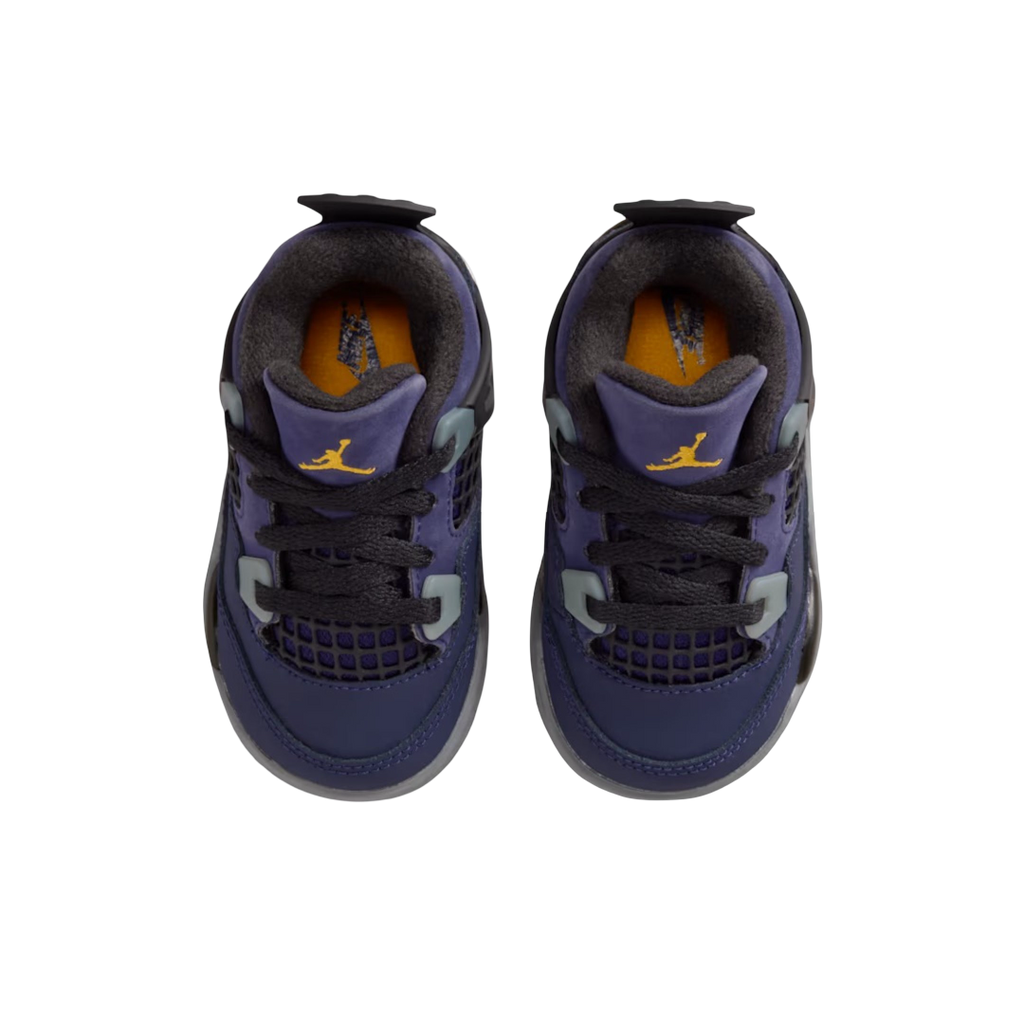 (TD) Air Jordan 4 Retro "Los Angeles Lakers / Lakeshow" (2026) [IB4387-500] Sneakers in Purple | FOOT NINJAS {4}