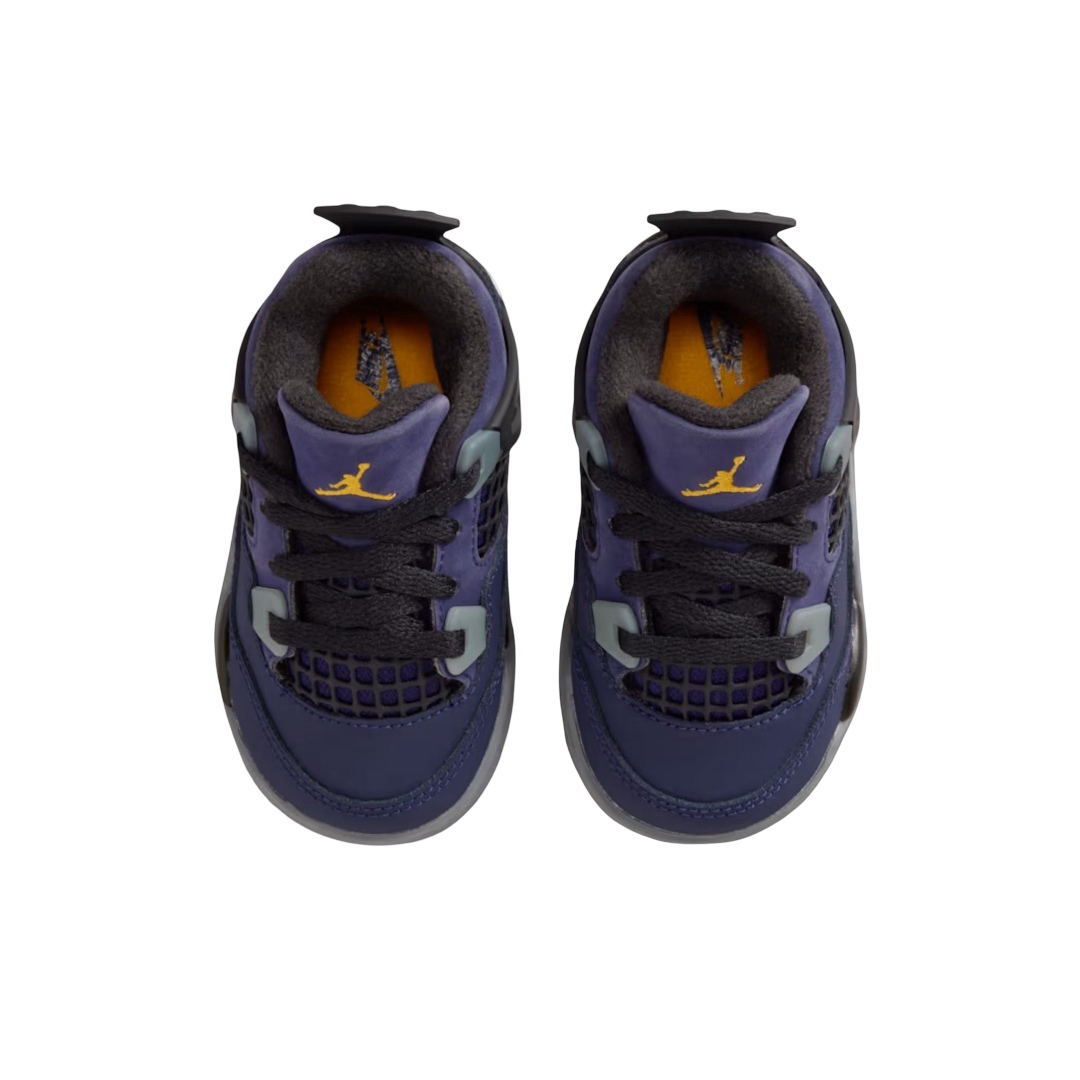 (TD) Air Jordan 4 Retro "Los Angeles Lakers / Lakeshow" (2026) [IB4387-500] Sneakers in Purple | FOOT NINJAS {4}