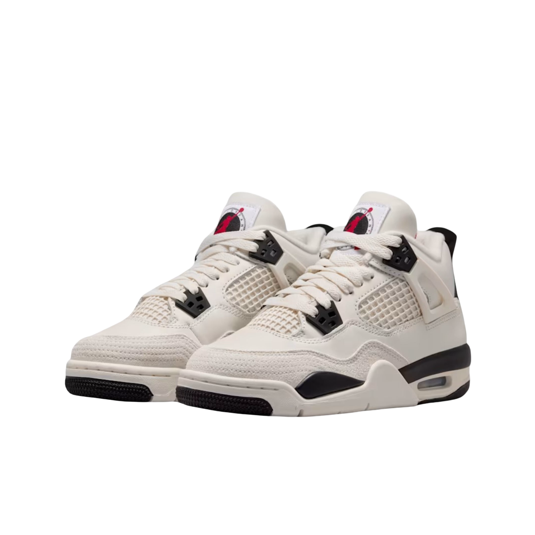 (GS) Air Jordan 4 Retro OG FC "Flight Club" (2026) [IM4026-100] Sneakers in Beige | FOOT NINJAS {3}
