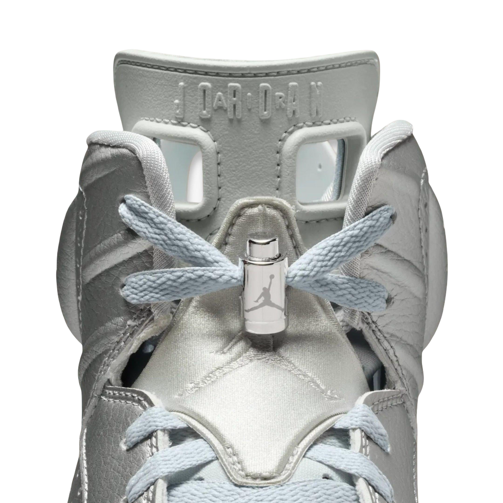 (Men's) Air Jordan 6 Retro PSG "Paris Saint-Germain / Metallic Silver" (2026) [IQ5135-001] Sneakers in Grey | FOOT NINJAS {7}