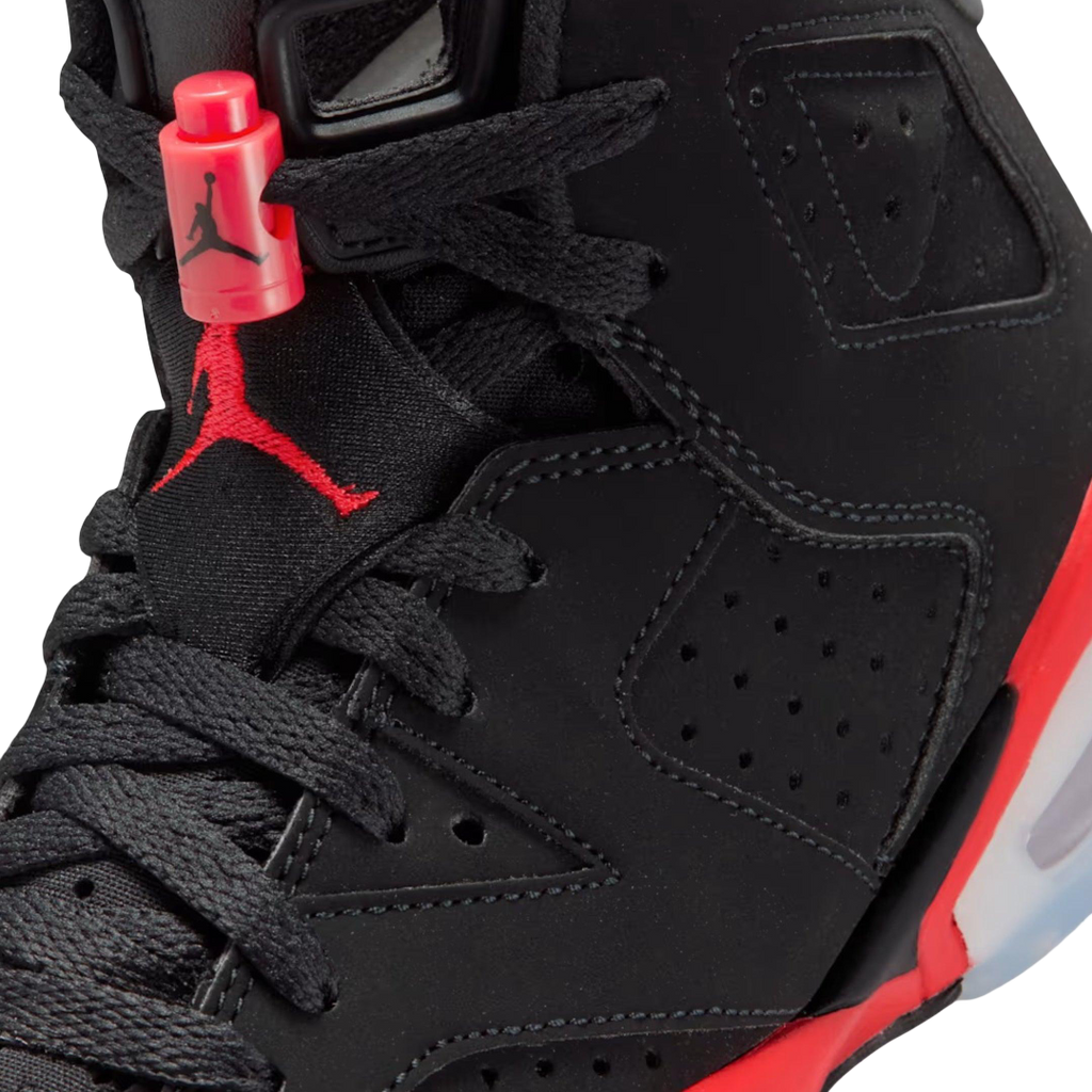 (GS) Air Jordan 6 Retro "Reimagined Reverse Infrared / Salesman Sample" (2026) [IQ1275-001] Sneakers in Black | FOOT NINJAS {7}