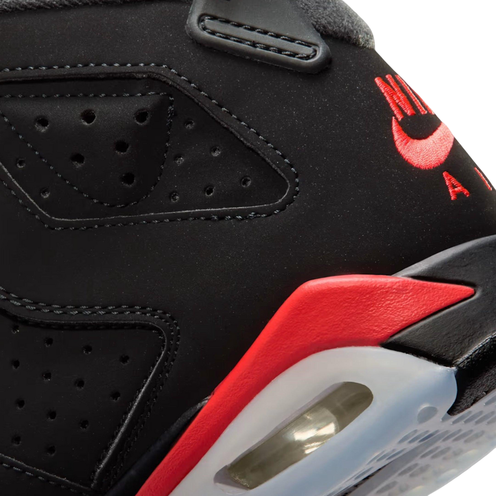 (GS) Air Jordan 6 Retro "Reimagined Reverse Infrared / Salesman Sample" (2026) [IQ1275-001] Sneakers in Black | FOOT NINJAS {8}