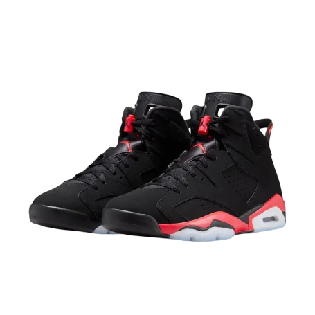 (Men's) Air Jordan 6 Retro "Reimagined Reverse Infrared / Salesman Sample" (2026) [CT8529-001] Sneakers in Black | FOOT NINJAS {3}
