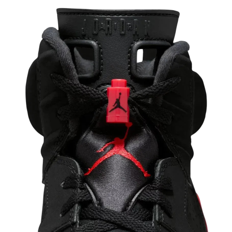 (Men's) Air Jordan 6 Retro "Reimagined Reverse Infrared / Salesman Sample" (2026) [CT8529-001] Sneakers in Black | FOOT NINJAS {7}