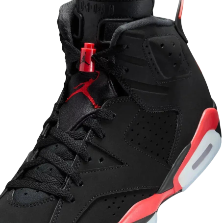 (Men's) Air Jordan 6 Retro "Reimagined Reverse Infrared / Salesman Sample" (2026) [CT8529-001] Sneakers in Black | FOOT NINJAS {8}