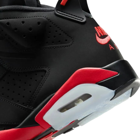 (Men's) Air Jordan 6 Retro "Reimagined Reverse Infrared / Salesman Sample" (2026) [CT8529-001] Sneakers in Black | FOOT NINJAS {9}