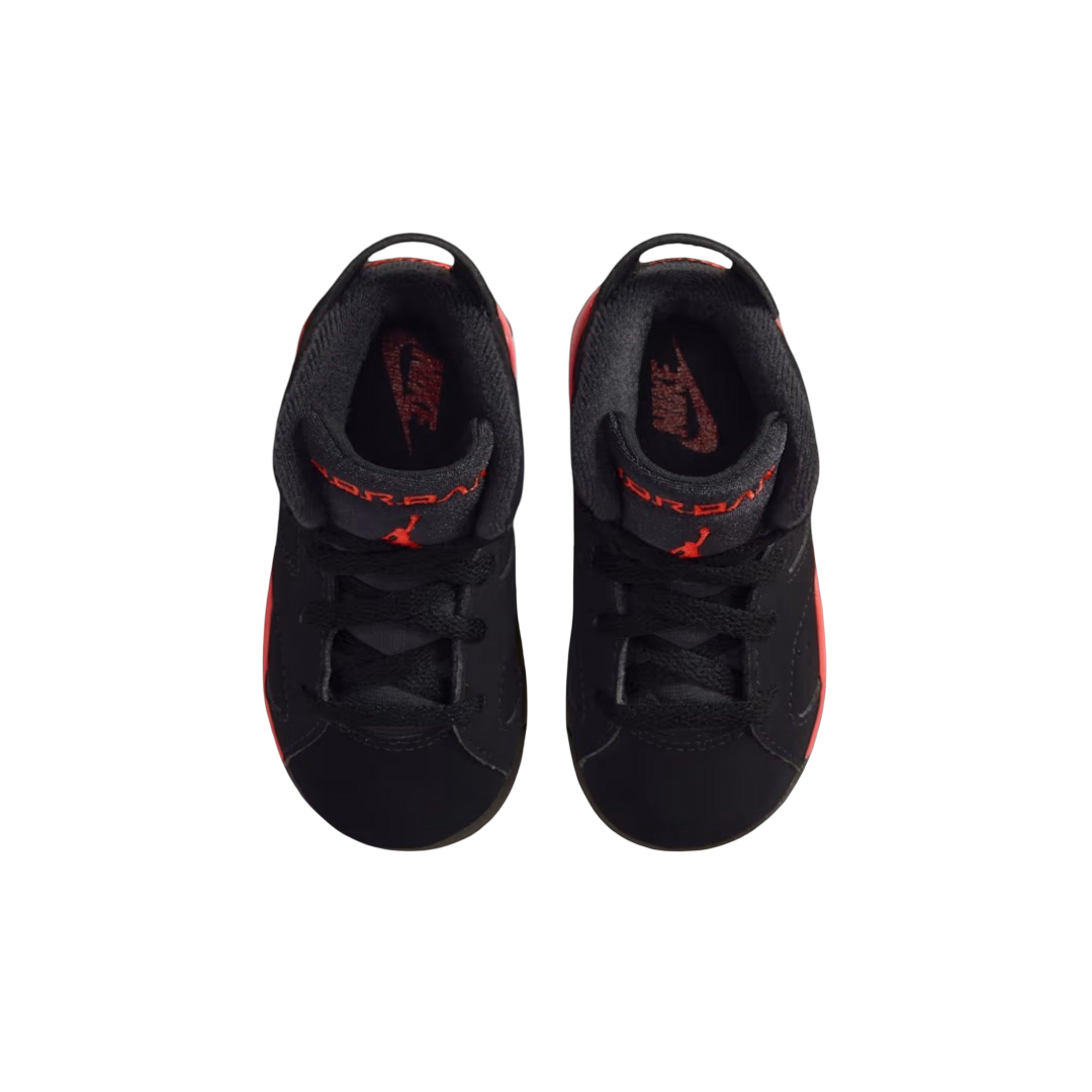 (TD) Air Jordan 6 Retro "Reimagined Reverse Infrared / Salesman Sample" (2026) [IQ1280-001] Sneakers in Black | FOOT NINJAS {5}