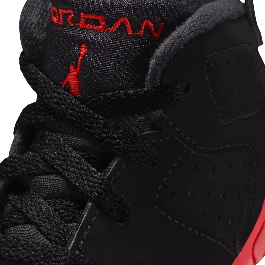 (TD) Air Jordan 6 Retro "Reimagined Reverse Infrared / Salesman Sample" (2026) [IQ1280-001] Sneakers in Black | FOOT NINJAS {7}