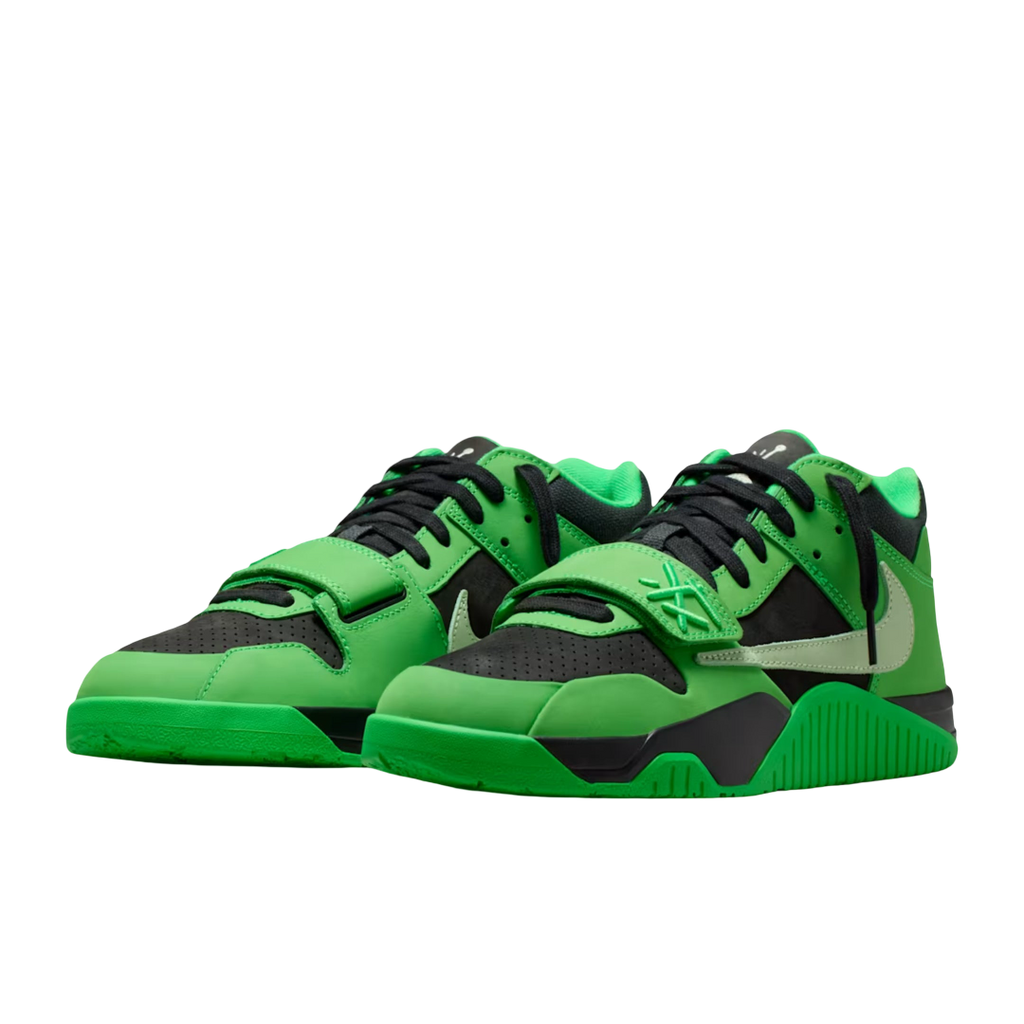 (Men's) Air Jordan Jumpman Jack TR x Travis Scott "Green Spark / Boston Celtics" (2026) [IM9113-300] Sneakers in Green | FOOT NINJAS {3}