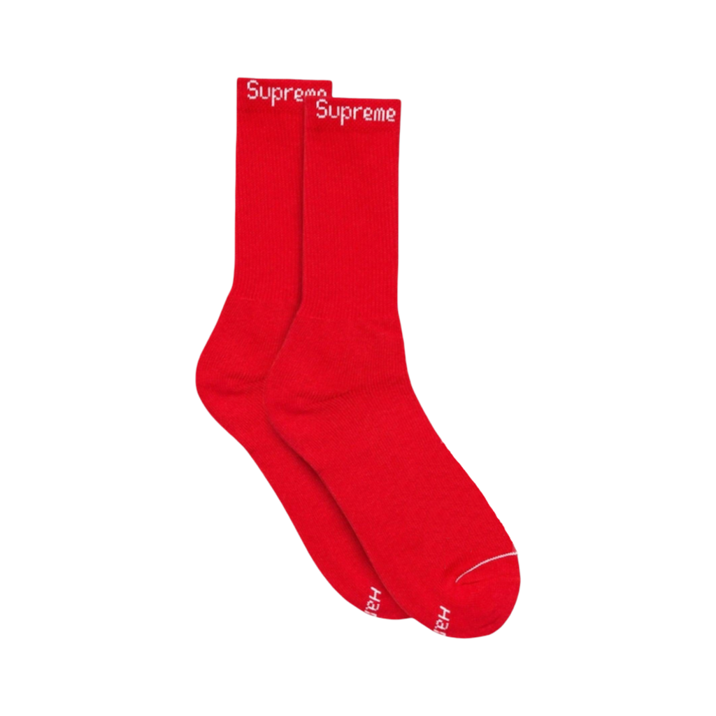 Supreme x Hanes Cushion Crew Socks (1 Single Pair of Socks) | FOOT NINJAS {3}