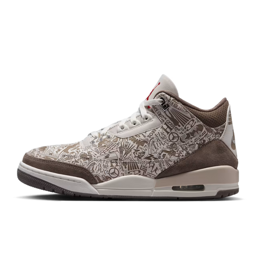 (Men's) Air Jordan 3 Retro "Laser Palomino" (2026) [JA1369-001] Sneakers in Beige | FOOT NINJAS {1}