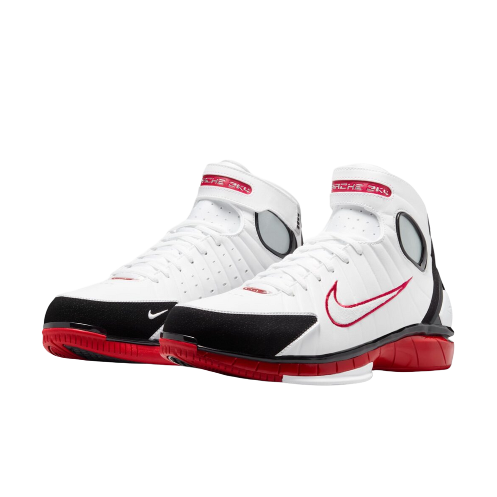 (Men's) Nike Zoom Huarache 2K4 "Varsity Red" (2026) [IV3782-100] Sneakers in White | FOOT NINJAS {3}