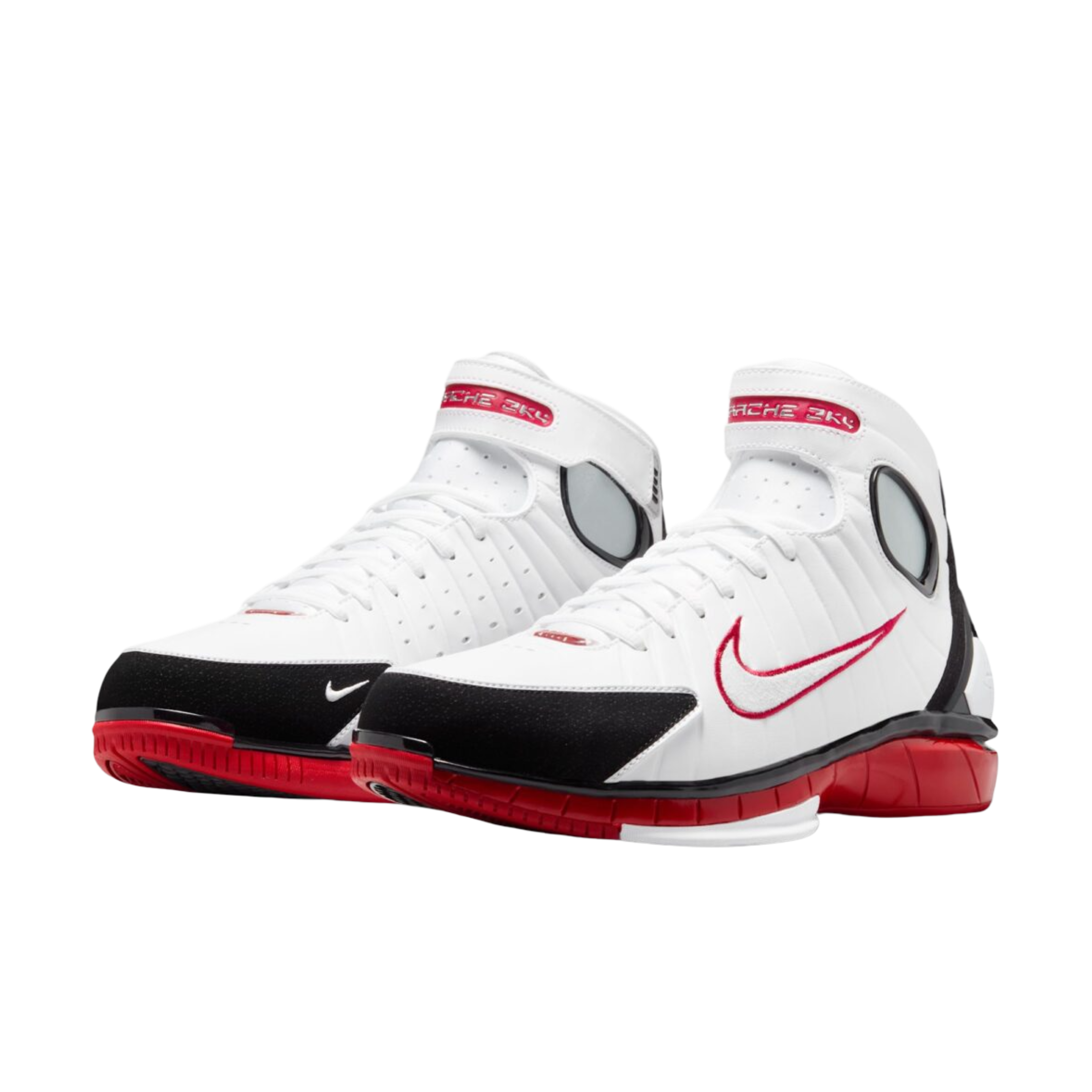 (Men's) Nike Zoom Huarache 2K4 "Varsity Red" (2026) [IV3782-100] Sneakers in White | FOOT NINJAS {3}