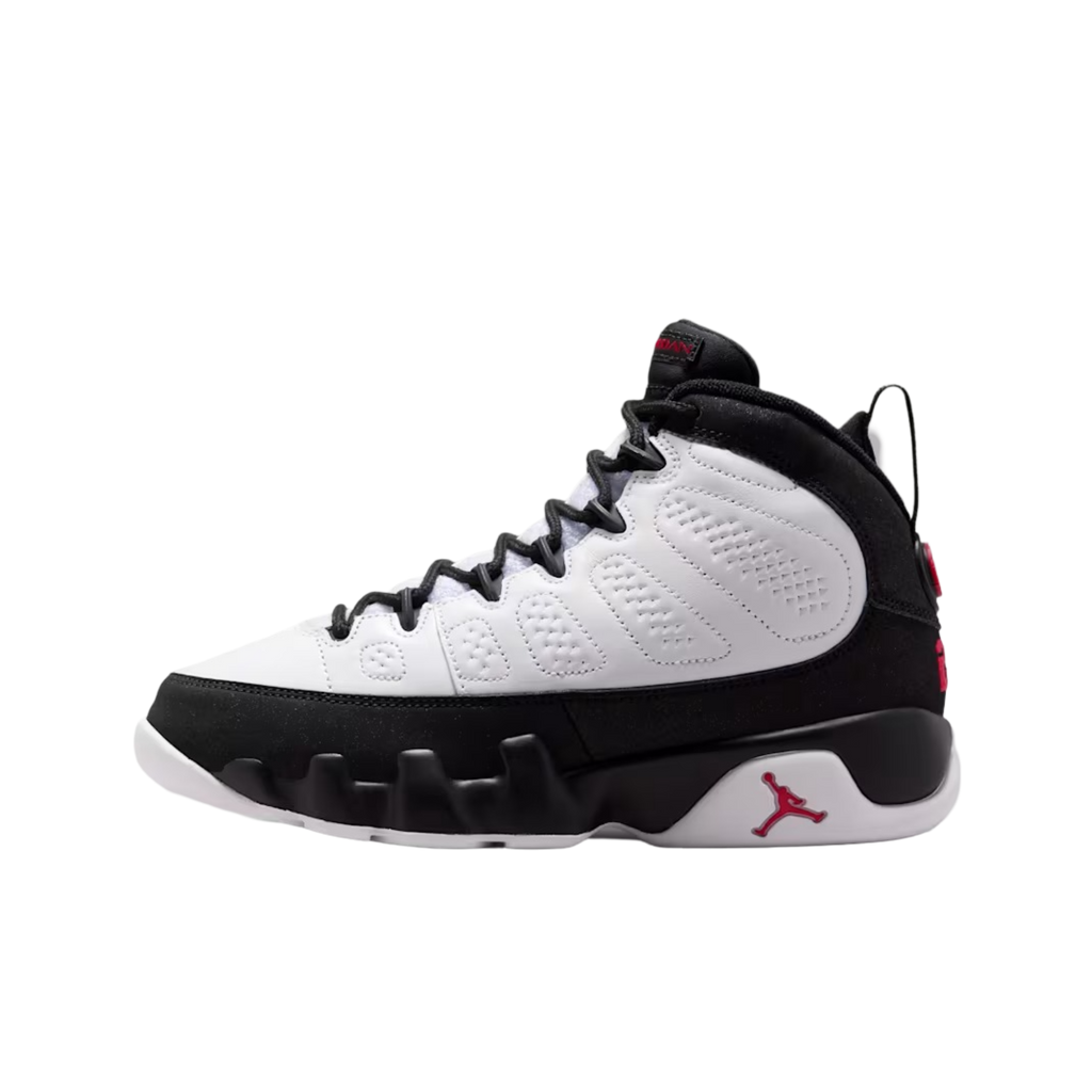 (GS) Air Jordan 9 Retro OG "30th Anniversary Space Jam / Playoffs" (2026) [IX6180-100] Sneakers in White | FOOT NINJAS {1}