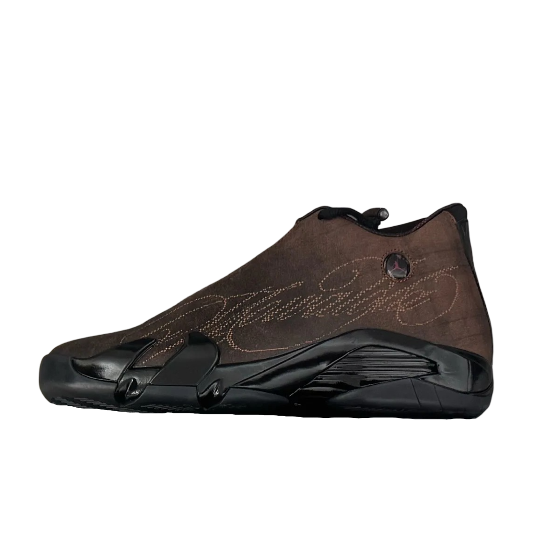 [PRE-ORDER] (Men's) Air Jordan 14 Retro x MOWALOLA "Metallic Gold" (2026) [IQ5708-001] Sneakers in Brown | FOOT NINJAS {1}