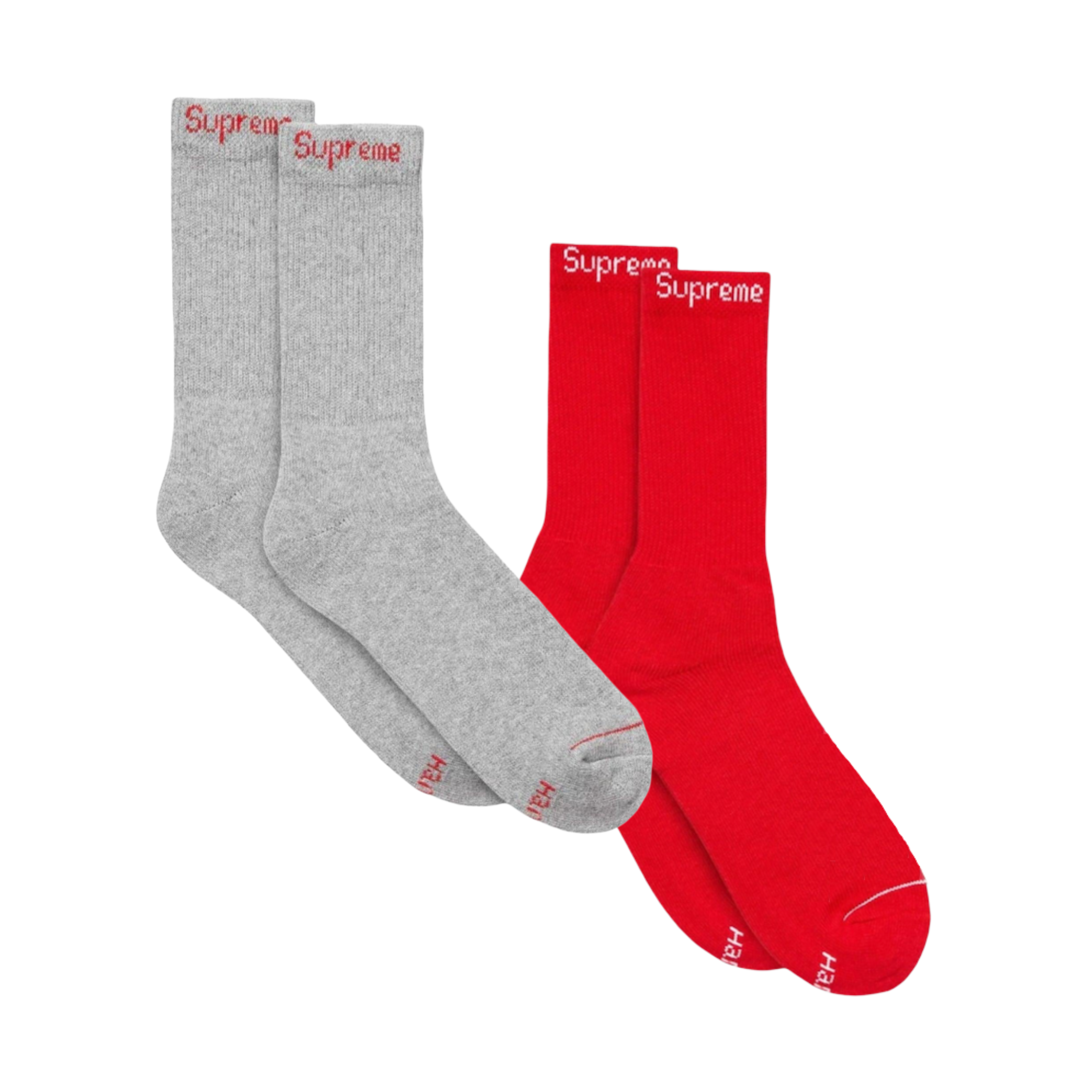 Supreme x Hanes Cushion Crew Socks (1 Single Pair of Socks) | FOOT NINJAS {11}
