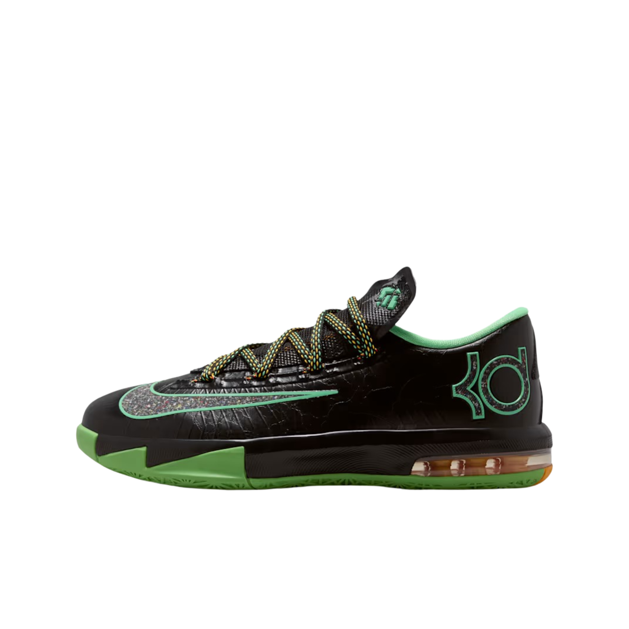 (GS) Nike KD 6 "Night Vision" (2026) [IU1286-001] Sneakers in Black | FOOT NINJAS {1}