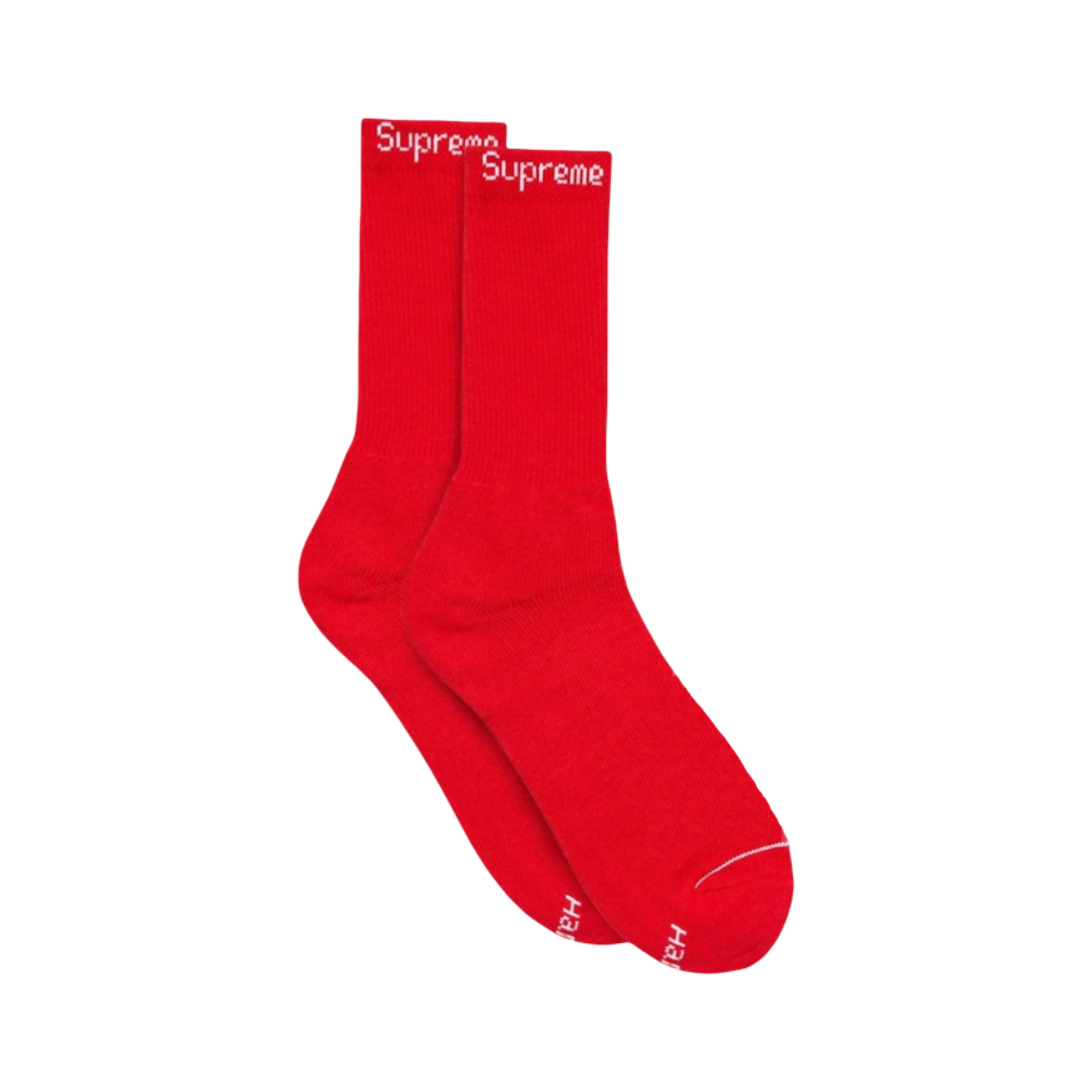 Supreme x Hanes Cushion Crew Socks (1 Single Pair of Socks) | FOOT NINJAS {5}