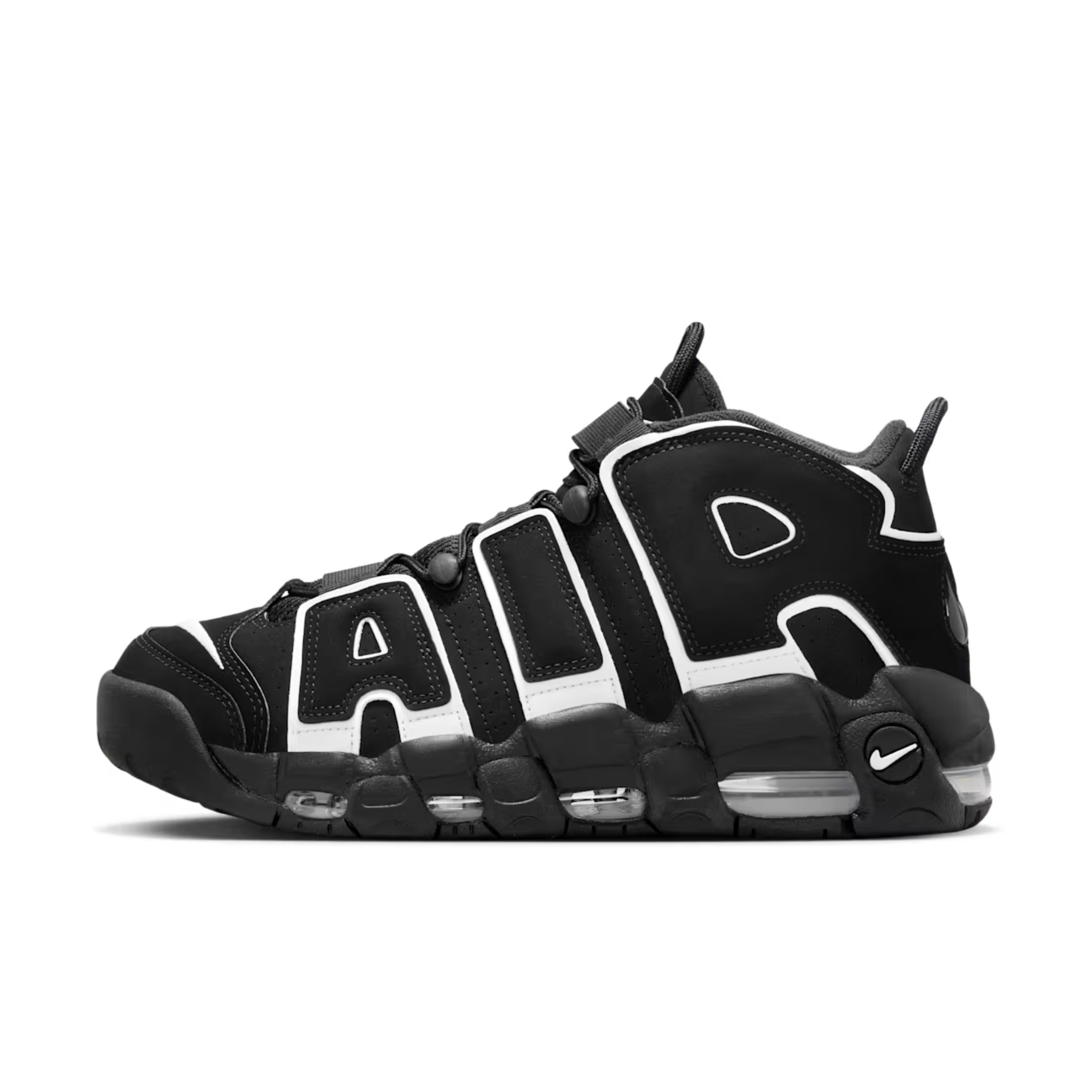(Men's) Nike Air More Uptempo OG "Black / White" (2023/2026) [FV2291-001] Sneakers in Black | FOOT NINJAS {1}