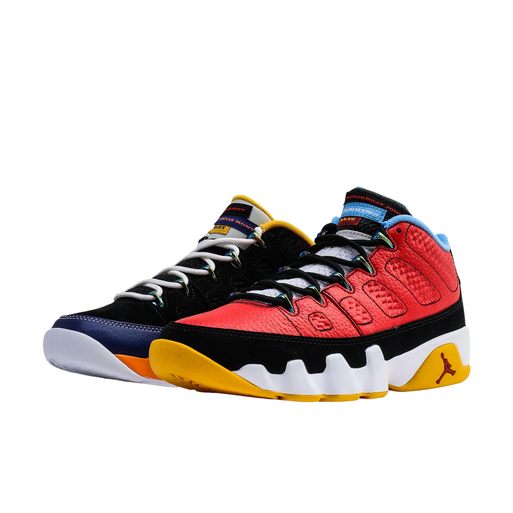 (Men's) Air Jordan 9 Retro Low "What The Kilroy" (2026) [IV6476-010] Sneakers in Multicolor | FOOT NINJAS {2}