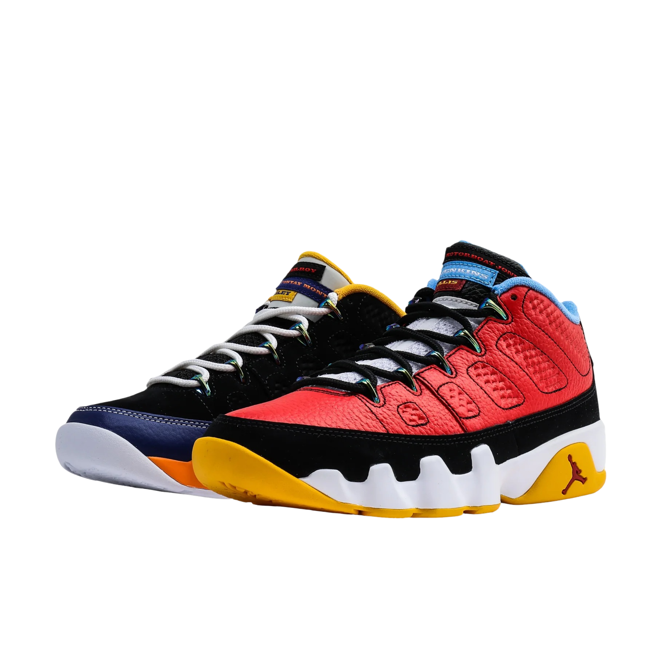 (Men's) Air Jordan 9 Retro Low "What The Kilroy" (2026) [IV6476-010] Sneakers in Multicolor | FOOT NINJAS {2}