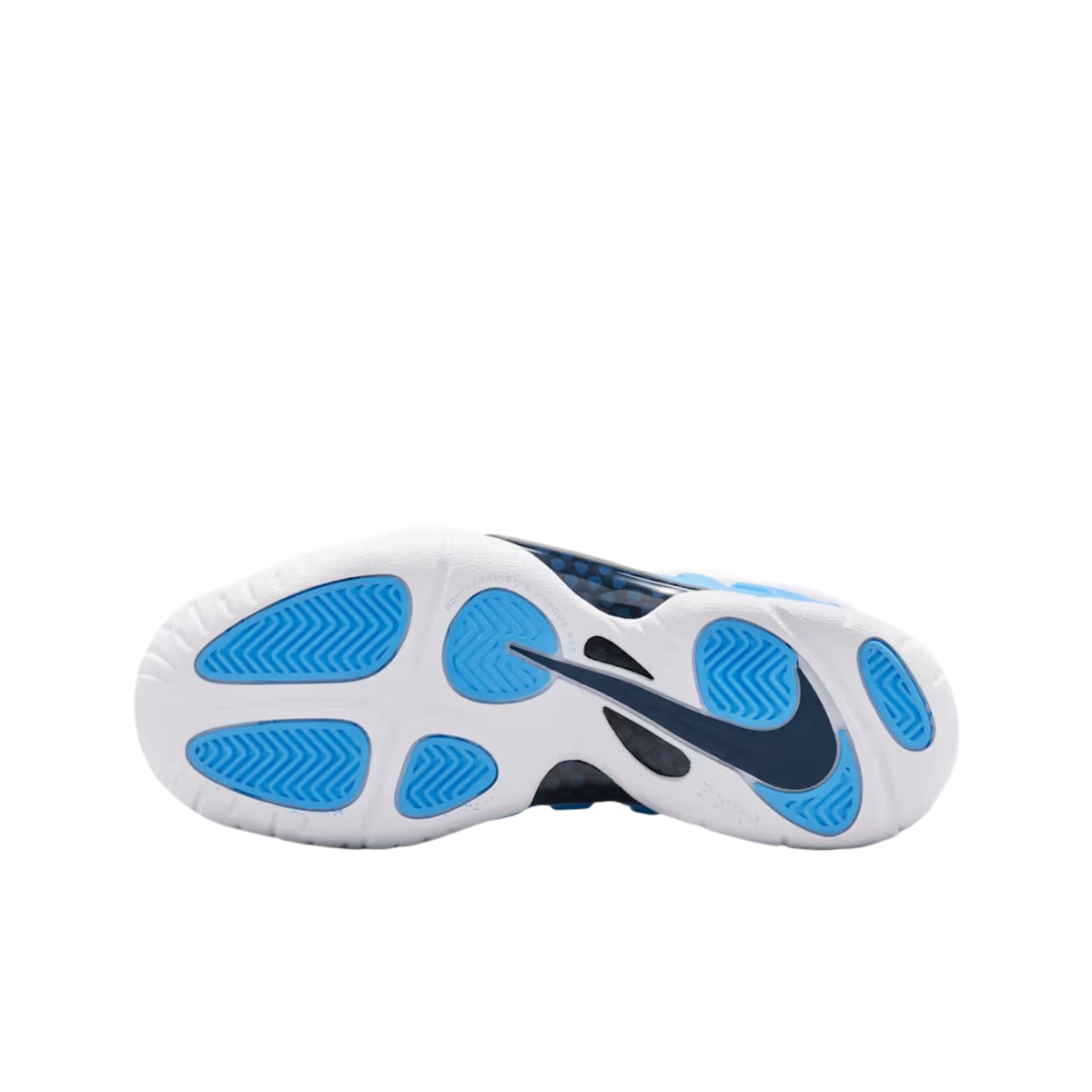 (GS) Nike Little Foamposite Pro "UNC University Blue" (2026) [IQ7230-400] Sneakers in Blue | FOOT NINJAS {6}