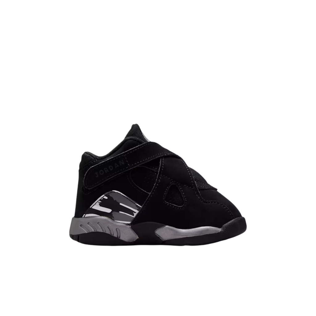 (TD) Air Jordan 8 Retro "Chrome" (2026) [305360-007] Sneakers in Black | FOOT NINJAS {2}