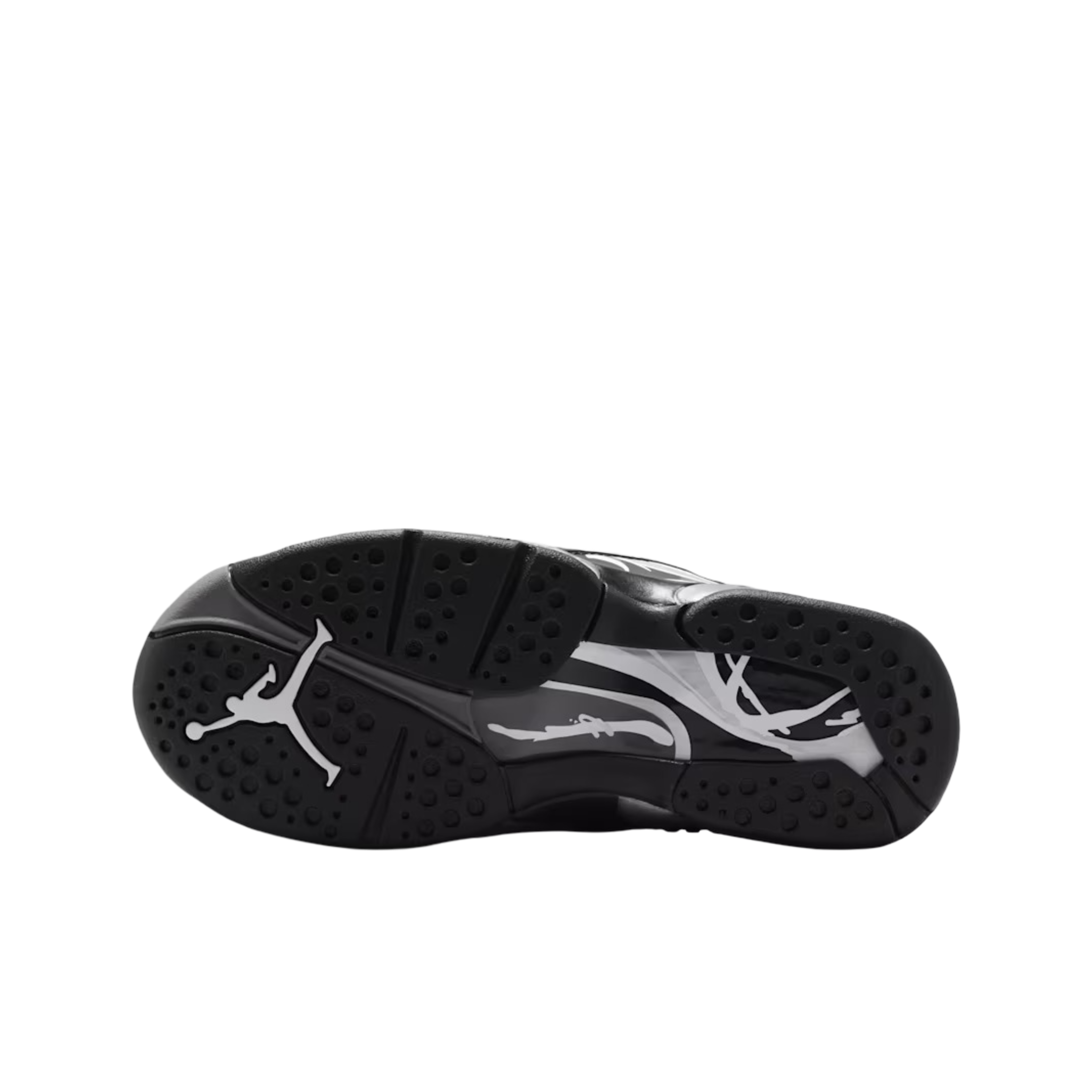 (GS) Air Jordan 8 Retro "Chrome" (2026) [305368-007] Sneakers in Black | FOOT NINJAS {6}
